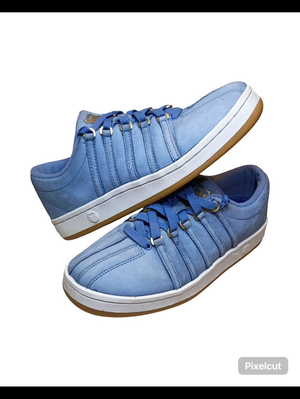 K-Swiss Women's Classic 88 P Sneaker | Baby Blue Suede Women's Size 7.5